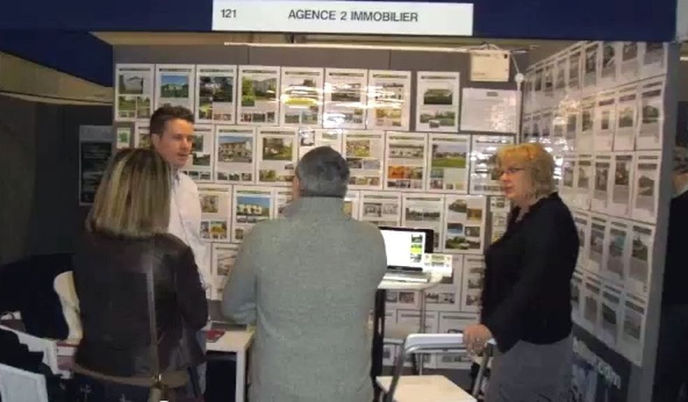 franchise agence2immobilier stand france show 2012
